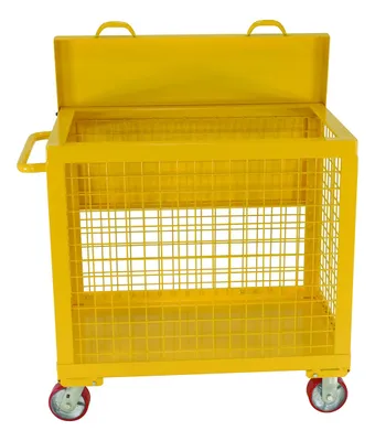 Vestil TBS-2436-XM-13 utility cart shown from an alternate angle