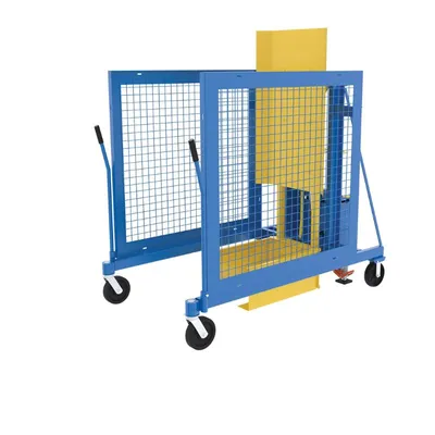 Vestil TCD-M-48-DC Steel AC Powered Trash Can Dumper