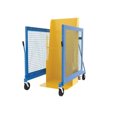 Vestil TCD-U-60-DC Steel Universal DC Powered Trash Can Dumper