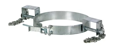 Vestil TDR-30-G drum handling equipment shown from an alternate angle