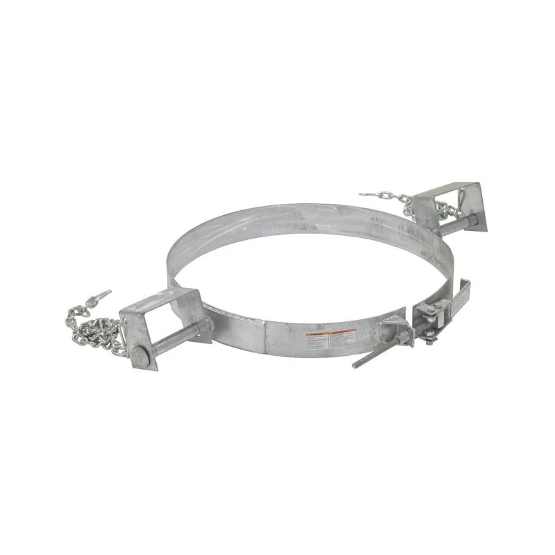 Vestil TDR-55-G Carbon Galvanized Steel Tilting Drum Ring