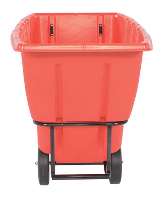 Vestil TDT-100-MD-RED tilt truck shown from an alternate angle