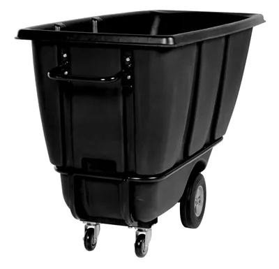 Vestil TDT-50-HD-BLACK tilt truck shown from an alternate angle