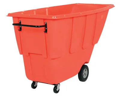 Vestil TDT-50-LD-RED tilt truck shown from an alternate angle