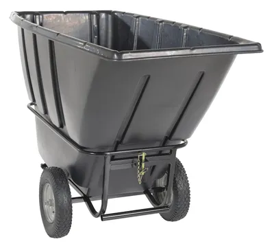 Vestil TDT-TB-100-HD-BL tilt truck shown from an alternate angle