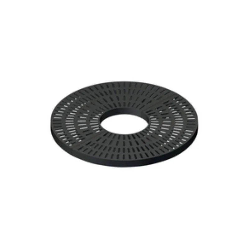 Vestil TG-3R-BK 100% Recycled Plastic Tree Grate Round