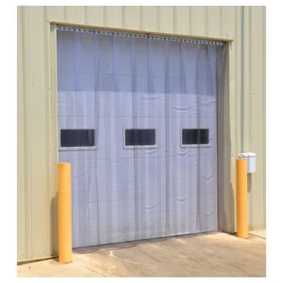 Vestil TG-600-F-H-108-108 PVC Vinyl Strip Door 1