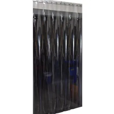 Vestil TG-600-S-W-96-96 PVC Vinyl Strip Door (1)