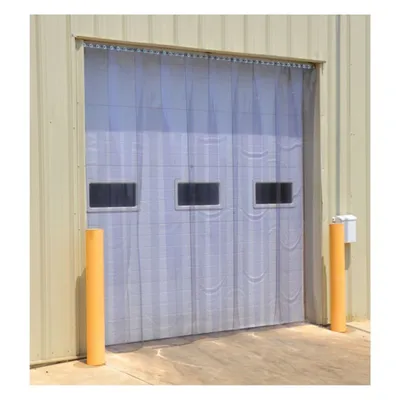 Vestil TG-800-S-H-60-96 PVC Vinyl Strip Door 1