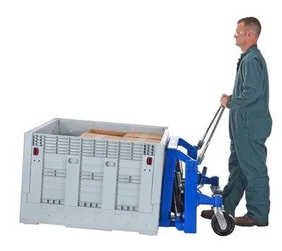 Vestil TM-60-AIR Steel Tilt Master Reciprocating Air-Oil Power 4
