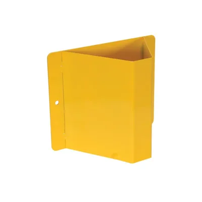 Vestil TMCH-RWC-8 Steel Truck Mounted Wheel Chock Holder 1