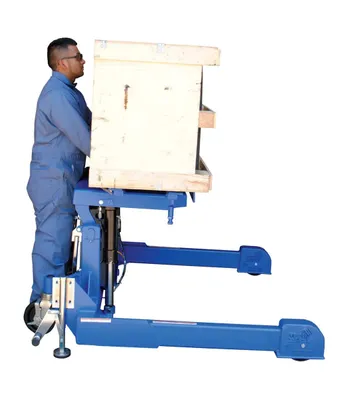 Vestil TMS-20-DC tilter shown from an alternate angle