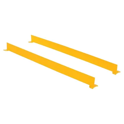 Vestil TOE-B-120-N Steel Square Safety Handrail-Toeboard