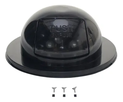 Vestil TRASH-TOP-BK Steel Waste Disposal Top 2