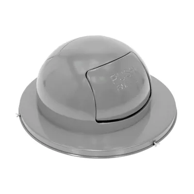 Vestil TRASH-TOP-DD-ZGY Steel Waste Top Dual Door For Drum-Zinc