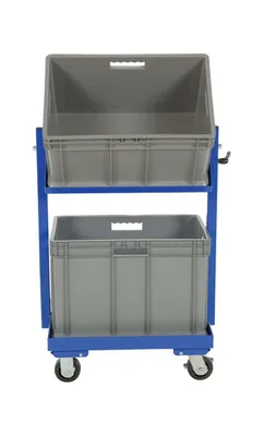 Vestil TSCT-2B utility cart shown from an alternate angle