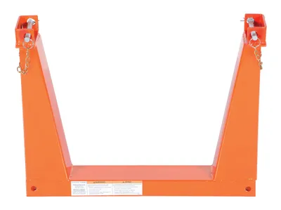 Vestil U-RACK-6 warehouse equipment shown from an alternate angle