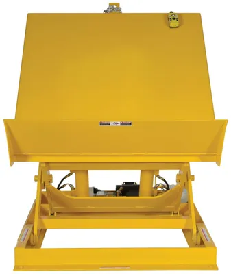 Vestil ULTT-4848-4-YEL460-3 lift table shown from an alternate angle