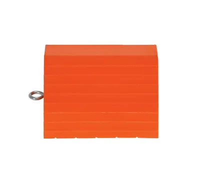 Vestil URWC-8 wheel chock shown from an alternate angle