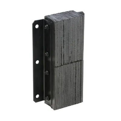 Vestil V-1120-4.5 Rubber Laminated Dock Bumper