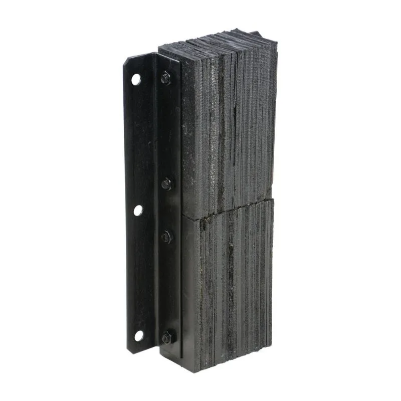 Vestil V-1124-4.5 Rubber Laminated Dock Bumper