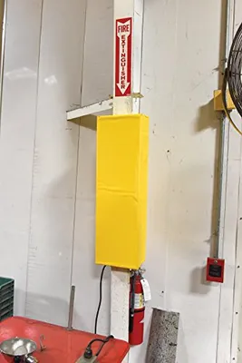 Vestil V-PAD-I-35-Y Vinyl Column Protective Pad I-Beam 5