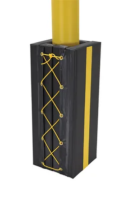 Vestil V-PAD-S-38 Vinyl Column Protective Pad Square 3