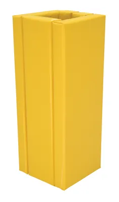 Vestil V-PAD-S-38-Y Vinyl Column Protective Pad Square 1