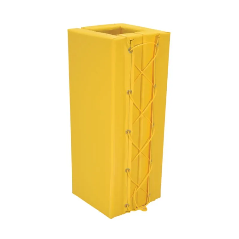 Vestil V-PAD-S-38-Y Vinyl Column Protective Pad Square