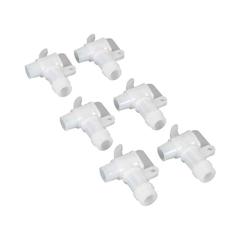 Vestil VDFT-6PKG Polyethylene Drum Faucet Non-Adjustable
