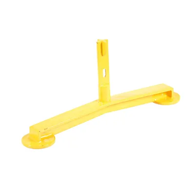 Vestil VDKR-BB-F Pipe Railing Barricade Base With Feet