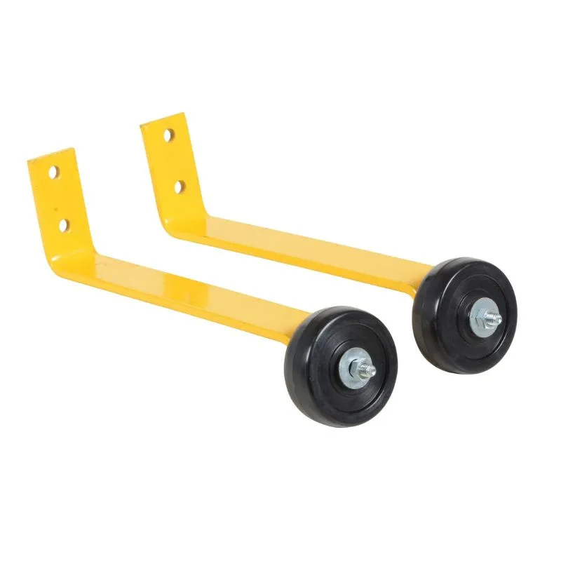 Vestil VDKR-BB-W PIPE RAILING BARRICADE BASE WWHEELS
