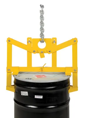 Vestil VDL-22.5 drum handling equipment shown from an alternate angle
