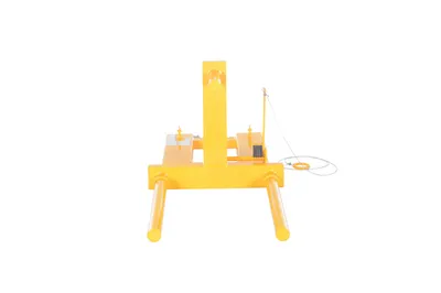 Vestil VEDP-55 Steel Economy Drum Positioner 2