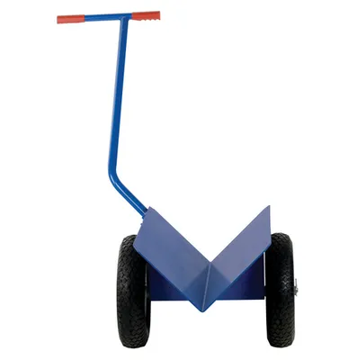 Vestil VGP-100 Steel V-Groove Pipe Mover with Pneumatic Wheels 3