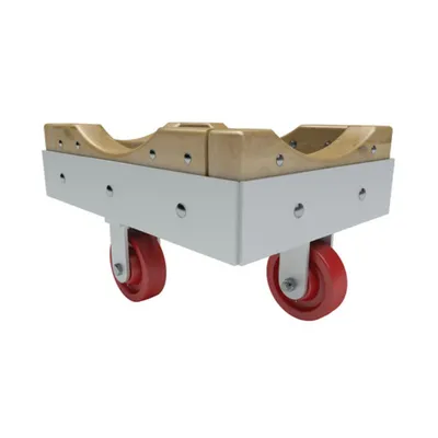 Vestil VHDD-2436-M Hardwood/Steel Dolly with Metal Wheels