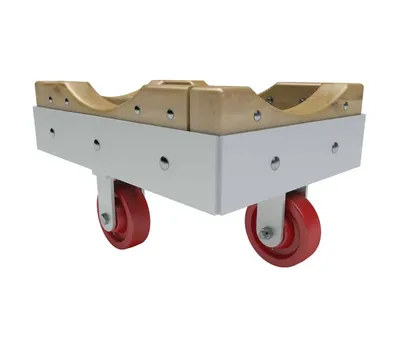Vestil VHDD-2436-P Hardwood/Steel Dolly with Phenolic Wheels