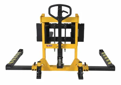 Vestil VHPS-2000-AA-17 pallet stacker shown from an alternate angle