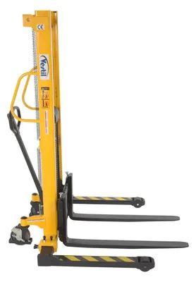 Vestil VHPS-2000-AA Steel Manual Stacker Adjustable Forks-Legs 2