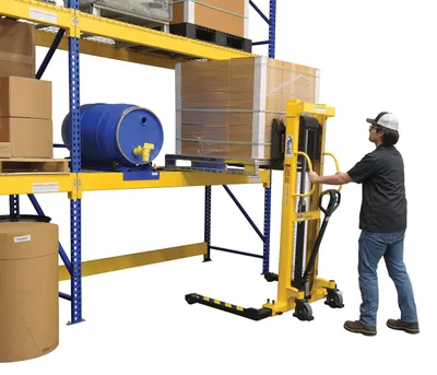 Vestil VHPS-2000-AA Steel Manual Stacker Adjustable Forks-Legs 5