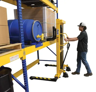 Vestil VHPS-2000-AA Steel Manual Stacker Adjustable Forks-Legs 6
