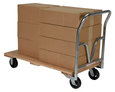 Vestil VHPT-2448 flatbed cart shown from an alternate angle