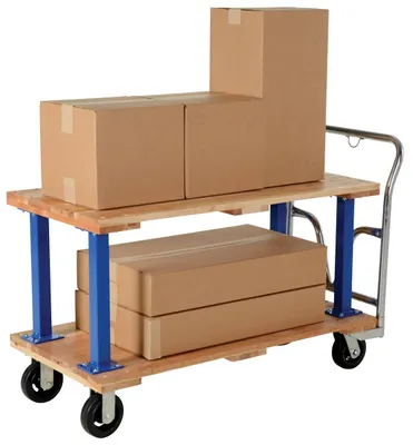 Vestil VHPT/D-2448 flatbed cart shown from an alternate angle