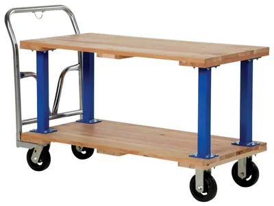 Vestil VHPT/D-2448 flatbed cart shown from an alternate angle