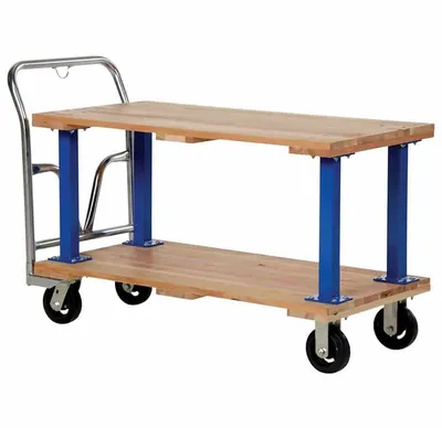 Vestil VHPT/D-2448 flatbed cart shown from an alternate angle