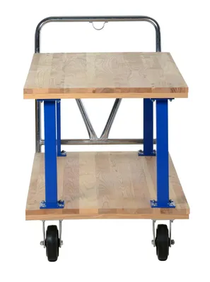 Vestil VHPT/D-2754 flatbed cart shown from an alternate angle