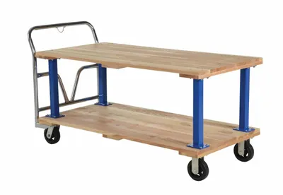 Vestil VHPT/D-3060 flatbed cart shown from an alternate angle