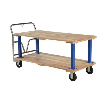 Vestil VHPT/D-3060 flatbed cart shown from an alternate angle