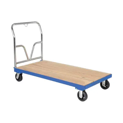 Vestil VHPT/S-2754 Hardwood With Steel Frame Platform Truck