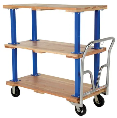 Vestil VHPT/TD-2448 flatbed cart shown from an alternate angle